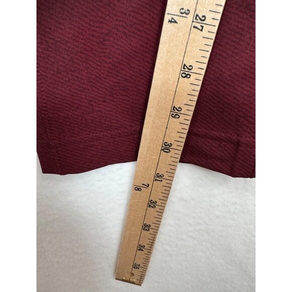 Men's UA Unstoppable Tapered Pants maroon athleisure sz M - Picture 7 of 11